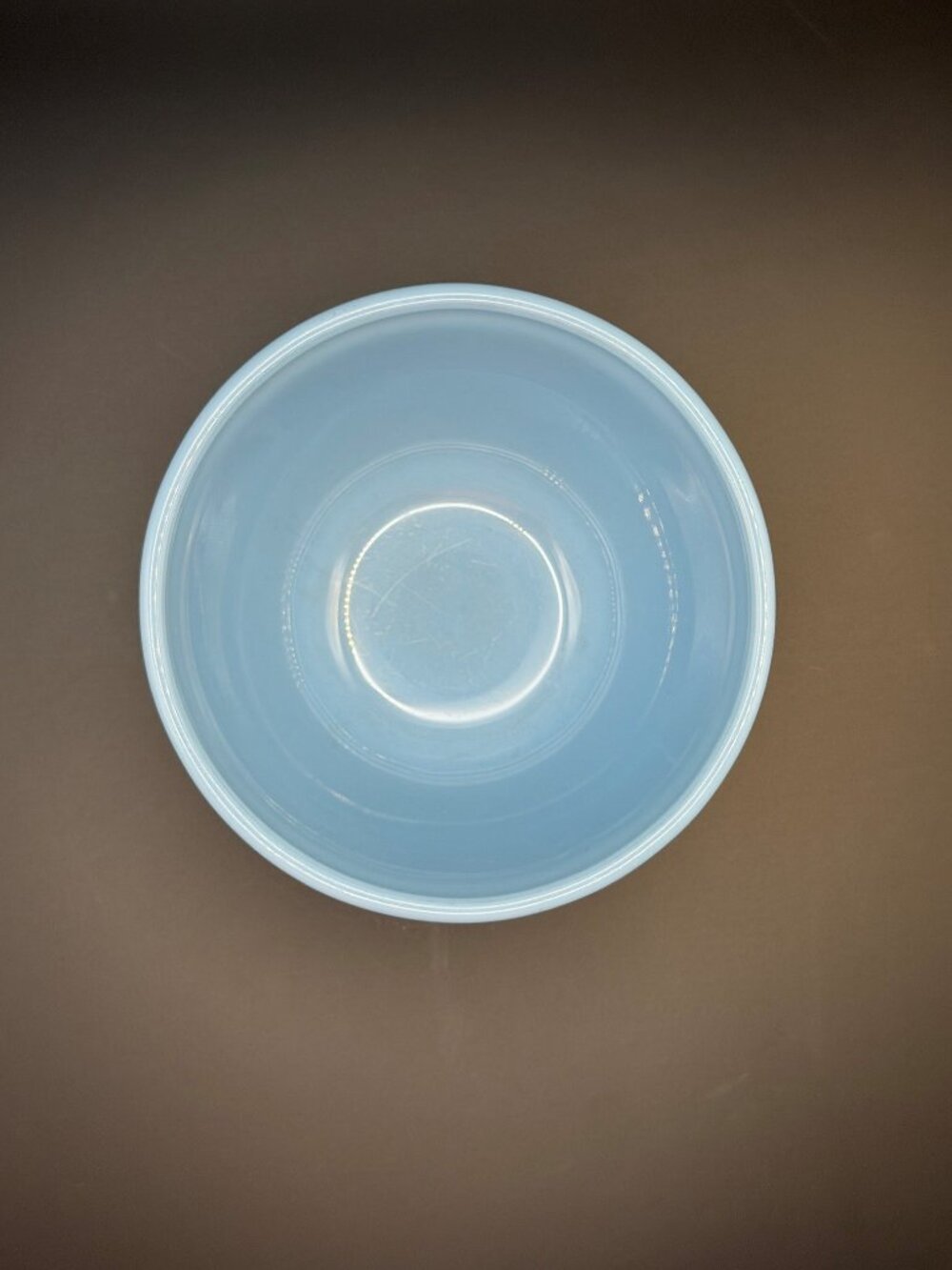 Vintage Pyrex Bluebelle Delphite Blue 401 Mixing Bowl 1½ Pint - Picture 3 of 5